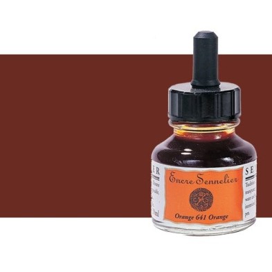 Material Bellas Artes - Pintura - Tinta dibujo Bistre 449, 30 ml. con cuentagotas Sennelier | totenart.com