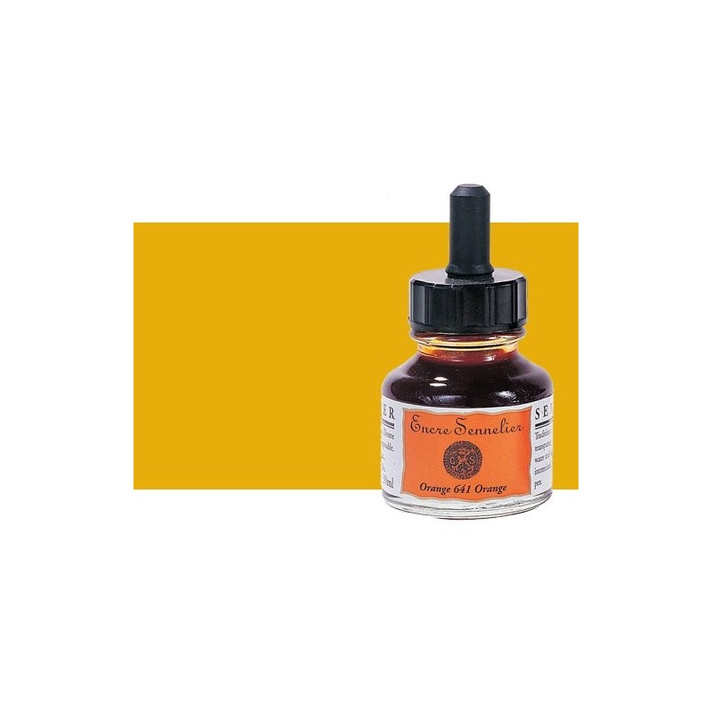 Material Bellas Artes - Pintura - Tinta dibujo Siena 223, 30 ml. con cuentagotas Sennelier | totenart.com