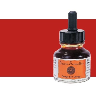 Material Bellas Artes - Pintura - Tinta dibujo Sanguina 270, 30 ml. con cuentagotas Sennelier | totenart.com