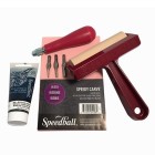 Material Xilografia-Linoleografia-Kit Xilografia Speedball