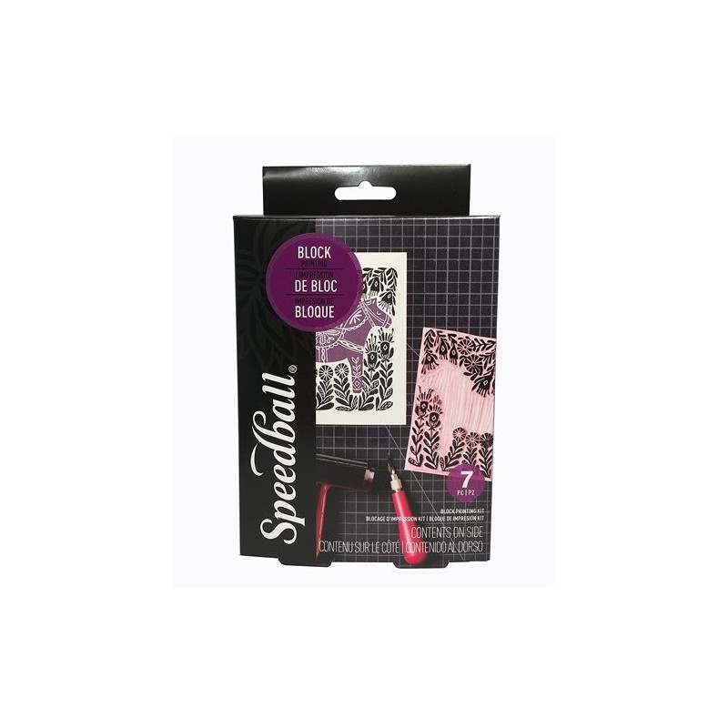 Material Xilografia-Linoleografia-Kit Xilografia Speedball