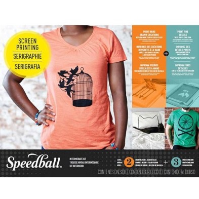 Kit Serigrafico completo Speedball Telas claras