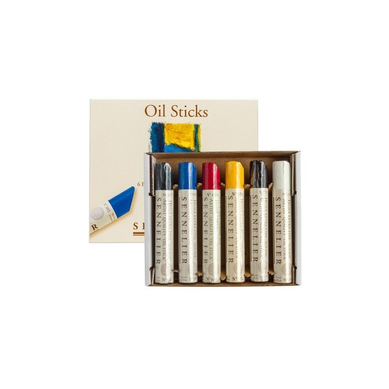 Material Bellas Artes - Pintura - Set 6 barras de óleo extra fino Sennelier | totenart.com