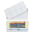 Material Bellas Artes - Pintura - Caja acuarelas Sakura Pocket Box, 60 pastillas | totenart.com