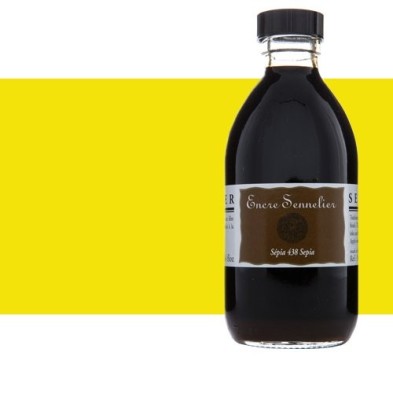 Material Bellas Artes - Pintura - Tinta dibujo Amarillo claro 521, 250 ml. Sennelier | totenart.com
