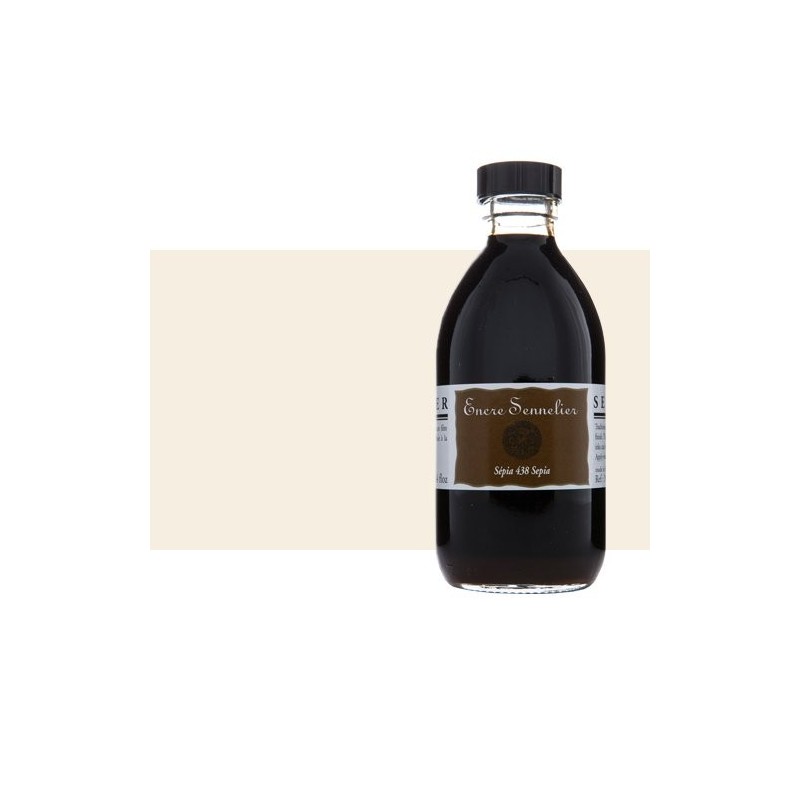 Material Bellas Artes - Pintura - Tinta dibujo Blanco opaco 01, 250 ml. Sennelier | totenart.com