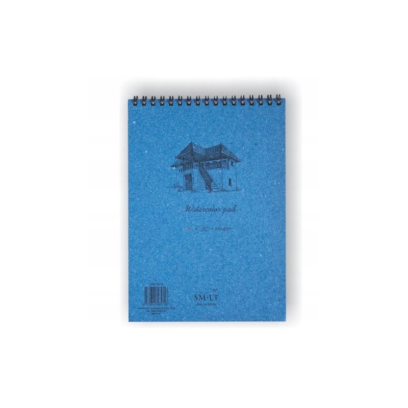 Material Bellas Artes – pintura-y-dibujo - Bloc acuarela con espiral, 20 hojas, 280 gr., A5, SM-LT | totenart.com
