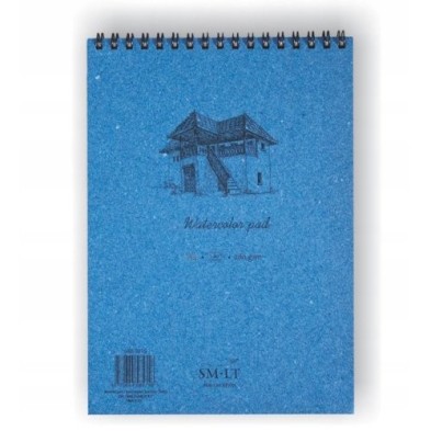 Material Bellas Artes – pintura-y-dibujo - Bloc acuarela con espiral, 20 hojas, 280 gr., A5, SM-LT | totenart.com