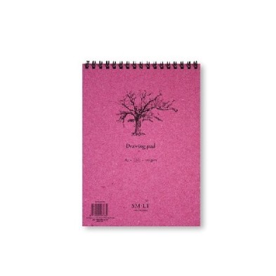 Material Bellas Artes – pintura-y-dibujo - Bloc de dibujo con espiral 60 hojas, A5, 120 g, sin ácidos SM-LT | totenart.com