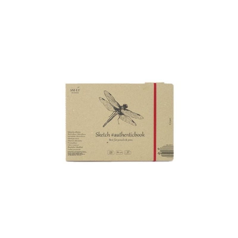 Material Bellas Artes – pintura-y-dibujo - Bloc Boceto Crema con goma, 36 hojas, 80 g, 24,5x17,6 cm, SM-LT | totenart.com