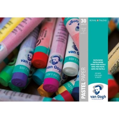 Material Bellas Artes – pintura-y-dibujo - Bloc de 30 hojas de papel para pastel Van Gogh de 160 gr (A4) | totenart.com