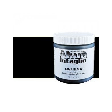 Material Bellas Artes - Grabado - Tinta Calcografica al agua Akua Intaglio, 237 ml., Negro Hueso | totenart.com