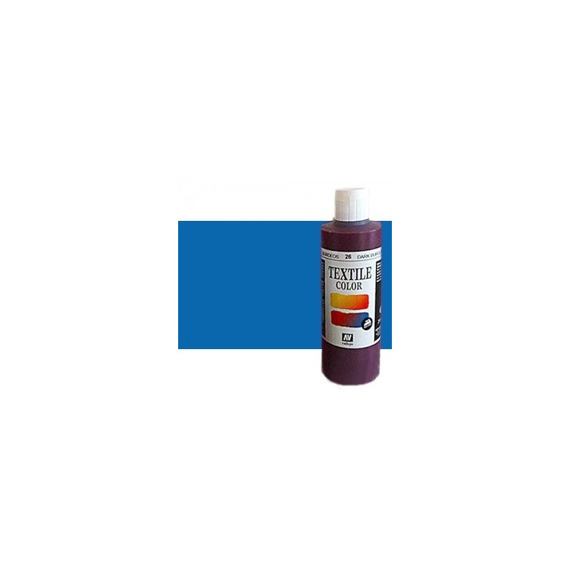 Material Bellas Artes - Pintura - Pintura Textil Vallejo Azul Marino n. 42, 200 ml. | totenart.com