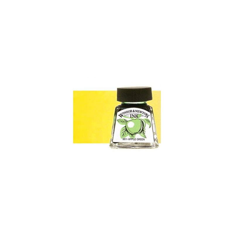 Tienda Online Manualidades-Tinta Dibujo Amarillo Brillante Winsor Newton, 14 ml.
