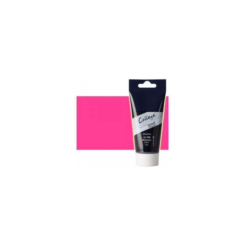 Material Bellas Artes - Pintura - Tinta linograbado magenta NEON Schmincke College Linoprint 75 ml. | totenart.com