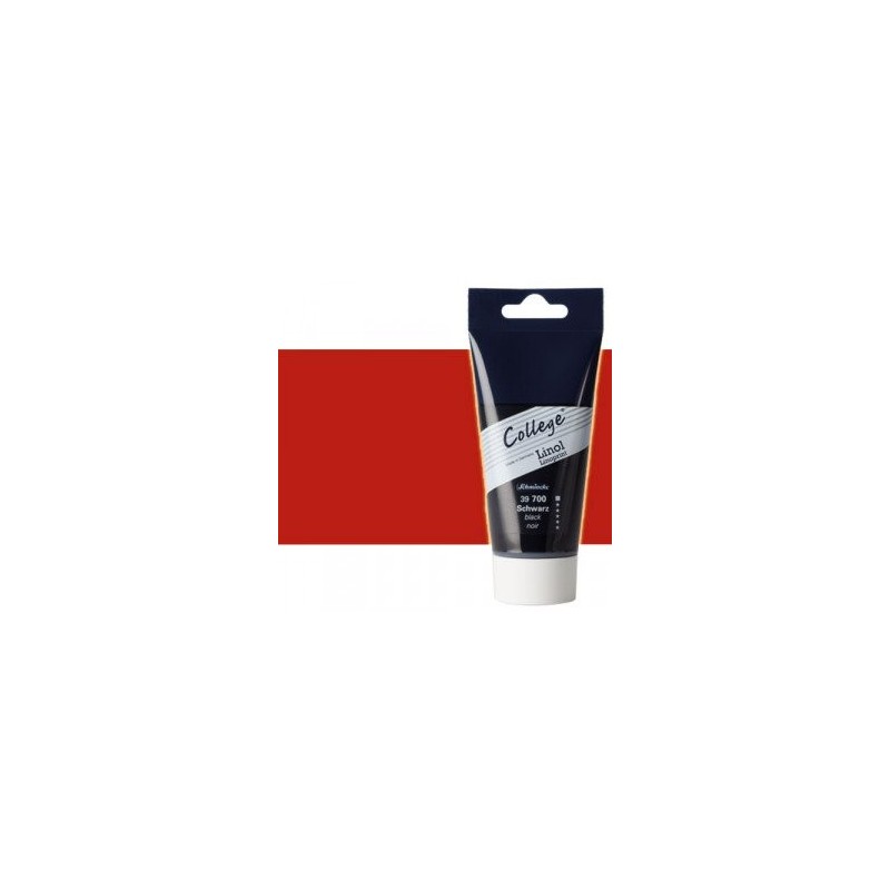 Material Bellas Artes - Pintura - Tinta linograbado rojo oscuro Schmincke College Linoprint 75 ml. | totenart.com