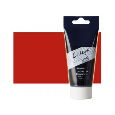 Material Bellas Artes - Pintura - Tinta linograbado rojo oscuro Schmincke College Linoprint 75 ml. | totenart.com