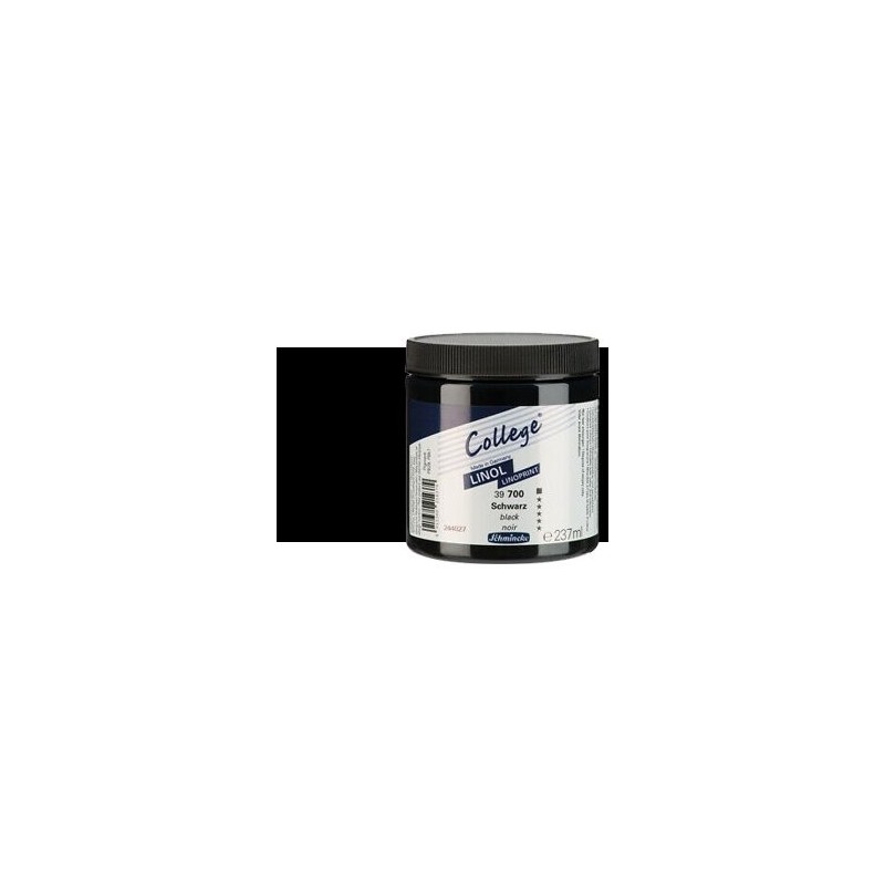 Material Bellas Artes - Pintura - Tinta linograbado negro Schmincke College Linoprint 237 ml. | totenart.com