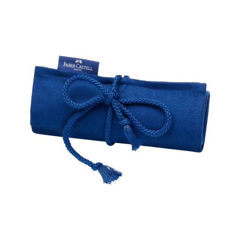 Material Bellas Artes – pintura-y-dibujo - Estuche enrollable de Lápices de color Goldfaber, Faber Castell (27 colores) | totena