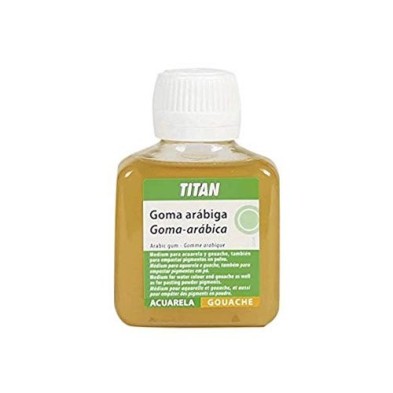 Material Bellas Artes-Materiales Pintura-Goma arabiga Titan, 100 ml.