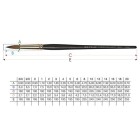 Material Bellas Artes-Pintura-Pincel sintentico Redondo Da Vinci, N.4