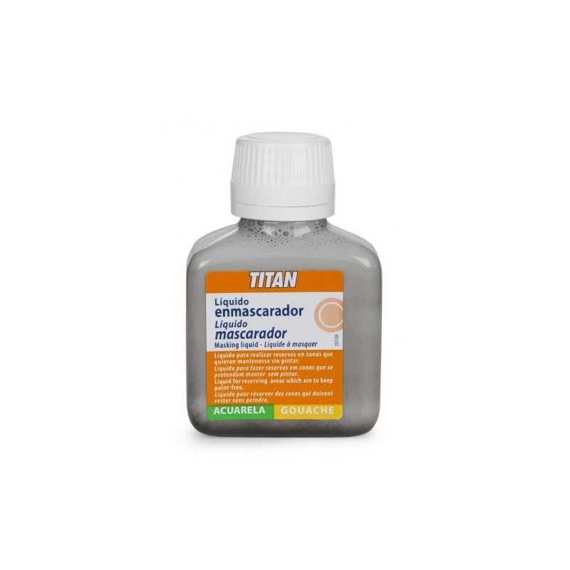 Material Bellas Artes-Materiales Pintura-Liquido enmascarador Titan, 100 ml.