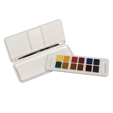 Material Bellas Artes - Pintura - Set de regalo acrílico Van Gogh: maleta, caballete y lienzo | totenart.com