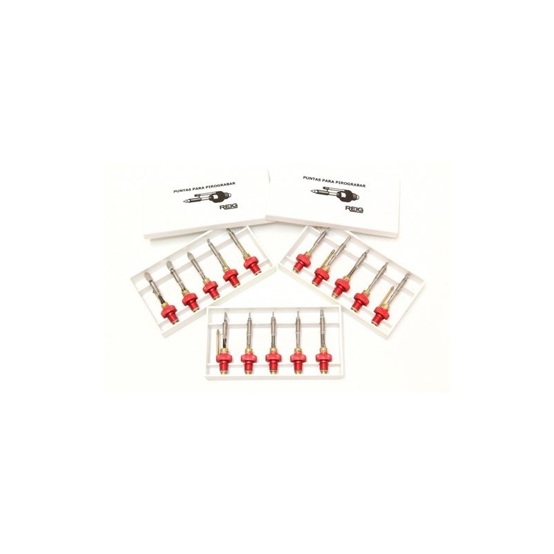 Juego 15 puntas Pirografo