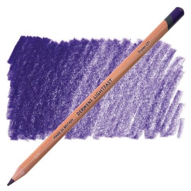 Material Bellas Artes – pintura-y-dibujo - Lápiz al óleo Violeta Lightfast Derwent | totenart.com
