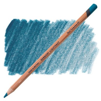 Material Bellas Artes – pintura-y-dibujo - Lápiz al óleo Turquesa Oscuro Lightfast Derwent | totenart.com
