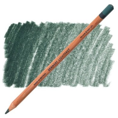 Material Bellas Artes – pintura-y-dibujo - Lápiz al óleo Verde Pícea Lightfast Derwent | totenart.com