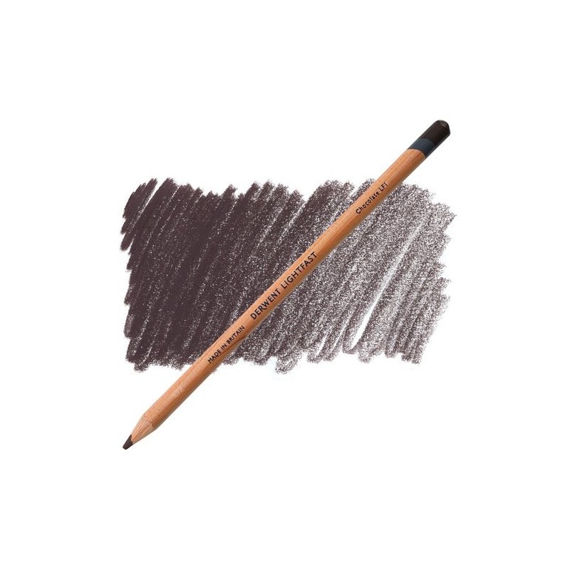 Material Bellas Artes – pintura-y-dibujo - Lápiz al óleo Chocolate Lightfast Derwent | totenart.com