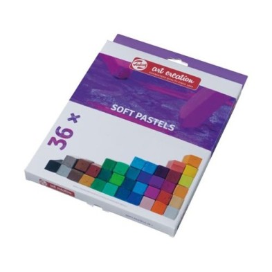 Material Bellas Artes – pintura-y-dibujo - Caja pastel seco barra suave 36 colores Art Creation | totenart.com
