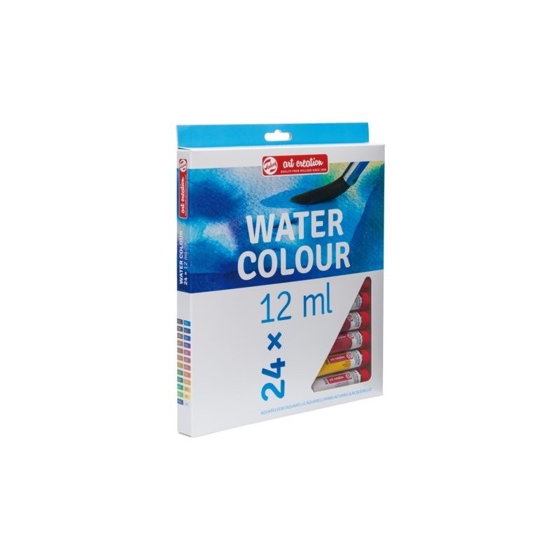 Material Bellas Artes - Pintura - Caja acuarelas Art Creation, 24 tubos 12 ml | totenart.com