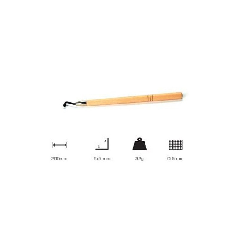 Ruleta Artools mango largo 5x5 p:0.5