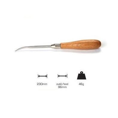 Util punta curva Artools