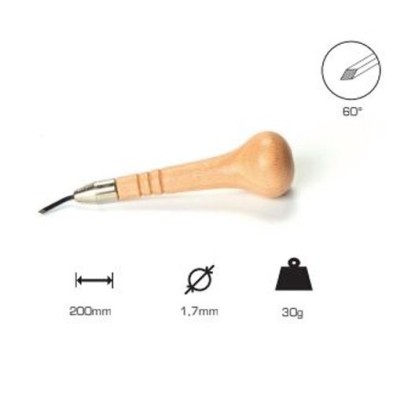 Buril Losange 1.7 mm., 60, Mango Champinon