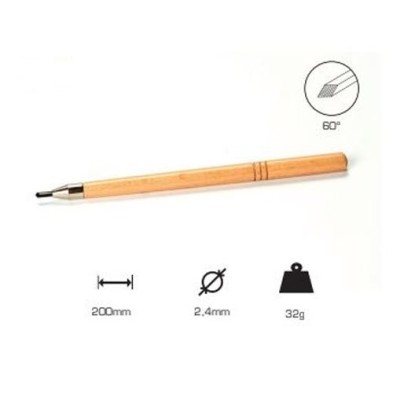 Buril Losange 2.4 mm., 60., mango largo