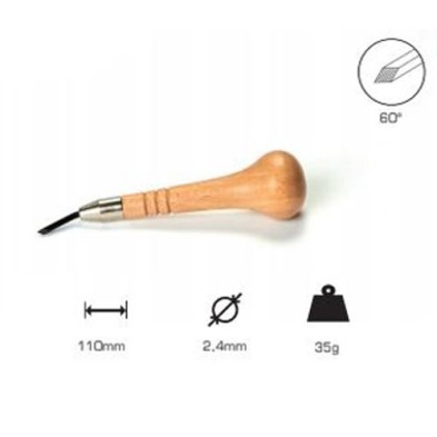 Buril Losange 2.4 mm, 60, Mango Champinon