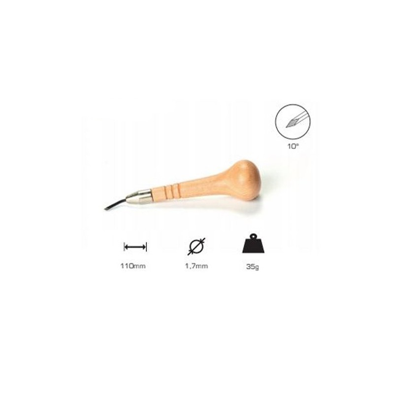 Buril Losange 1.7 mm., 10, Mango Champinon