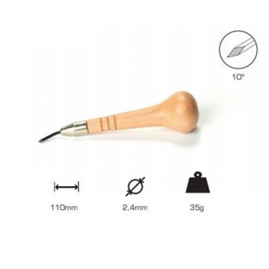 Buril Losange 2.4 mm., 10, Mango Champinon