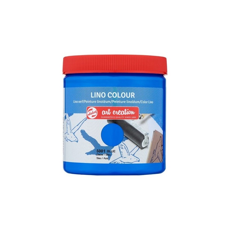 Material Bellas Artes - Pintura - Tinta al agua Linograbado Color Azul 5001, 250 ml. ArtCreation | totenart.com