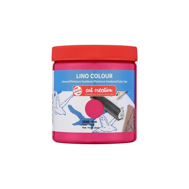 Material Bellas Artes - Pintura - Tinta al agua Linograbado Color Rosa Chicle 3500, 250 ml. ArtCreation | totenart.com