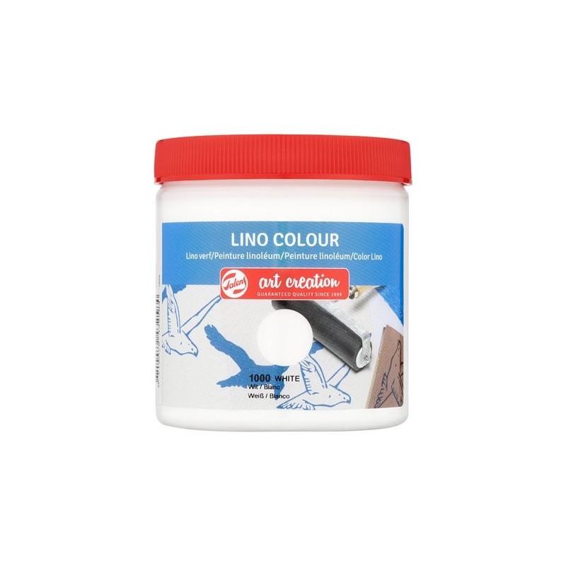 Material Bellas Artes - Pintura - Tinta al agua Linograbado Color Blanco 1000, 250 ml. ArtCreation | totenart.com