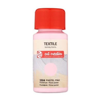 Material Bellas Artes - Pintura - Tinta Textil Rosa Pastel 3504, 50 ml. ArtCreation | totenart.com