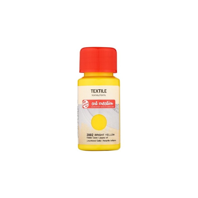 Material Bellas Artes - Pintura - Tinta Textil Amarillo Brillante 2002, 50 ml. ArtCreation | totenart.com