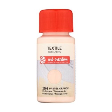 Material Bellas Artes - Pintura - Tinta Textil Naranja Pastel 2506, 50 ml. ArtCreation | totenart.com