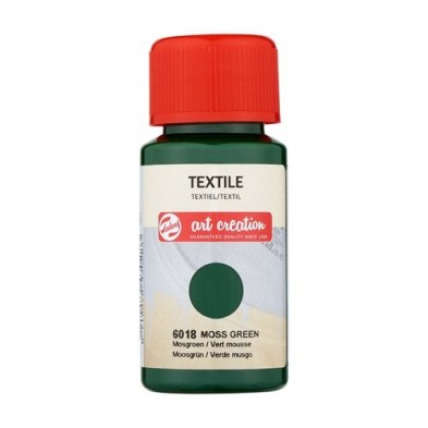 Material Bellas Artes - Pintura - Tinta Textil Verde Musgo 6018, 50 ml. ArtCreation | totenart.com