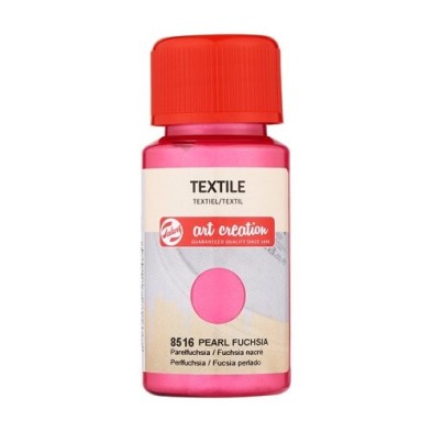 Material Bellas Artes - Pintura - Tinta Textil Fucsia Perlado 8516, 50 ml. ArtCreation | totenart.com