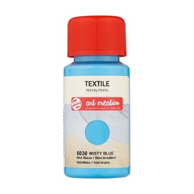 Material Bellas Artes - Pintura - Tinta Textil Azul Bruma 5030, 50 ml. ArtCreation | totenart.com